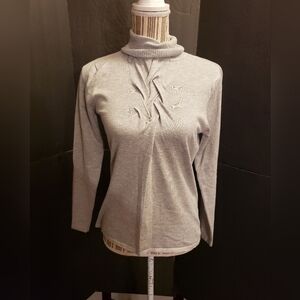 RED Turtleneck Sweater